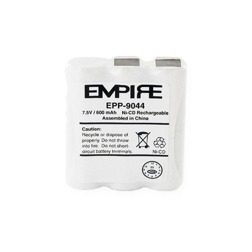 Empire 2-Way Radio Battery for Motorola Radius SP10 - 7.5V 600mAh Ni-CD Replacement Battery (Compatible with Motorola 6060937H01) - Ideal for Business, Security, and Outdoor Communication