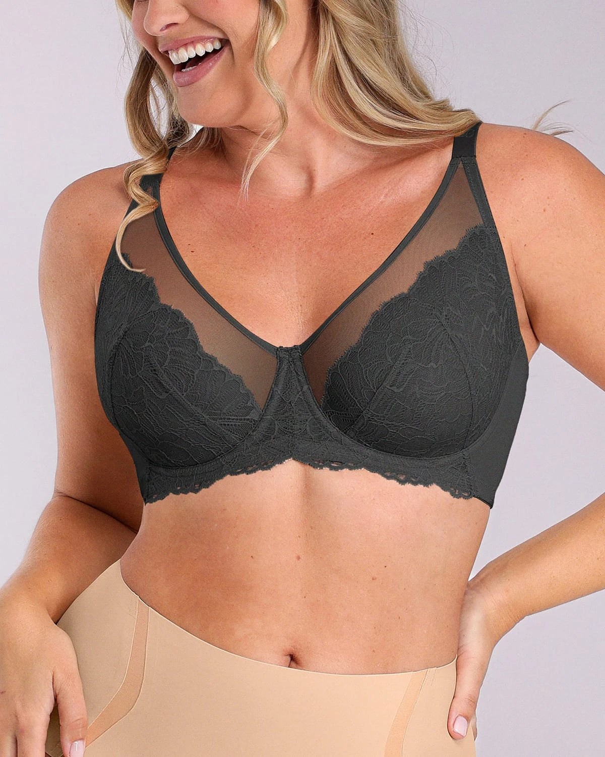 Best Supportive Unlined Lace Underwire Bra for Women - Comfortable Everyday Wear & Special Occasions