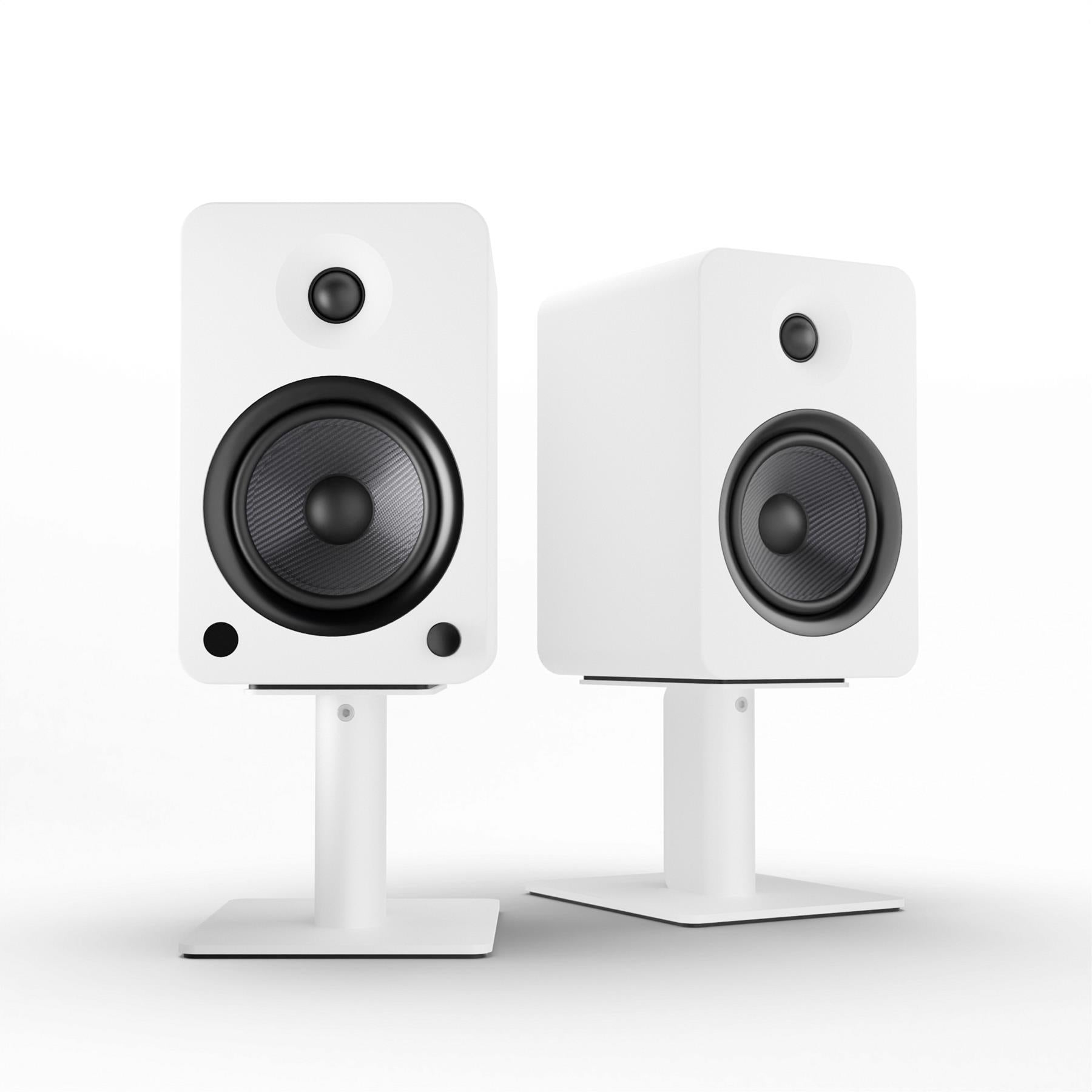 Kanto YU6 Powered Bluetooth Bookshelf Speakers with Phono Preamp - Premium Sound for Vinyl Records, Home Theater, Gaming & Music Streaming