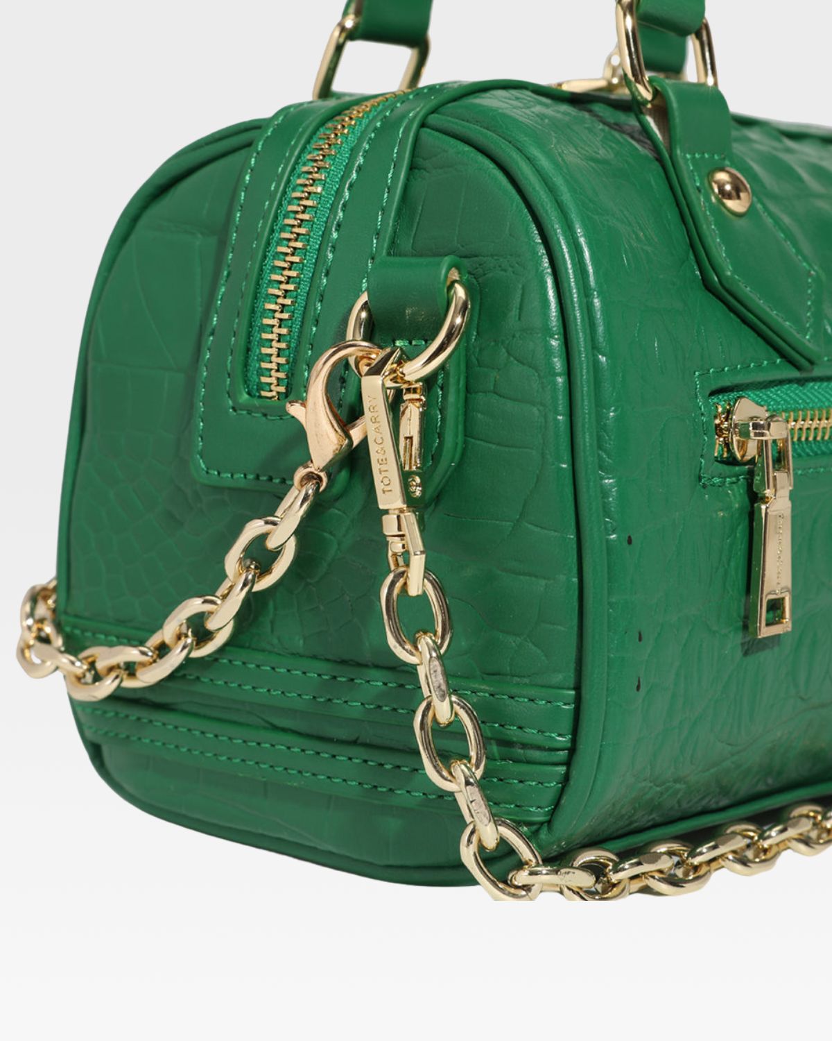 Apollo 2 Loaf Purse in Emerald Green - Stylish Women's Handbag for Work, Travel & Everyday Use | Durable Vegan Leather Crossbody Bag