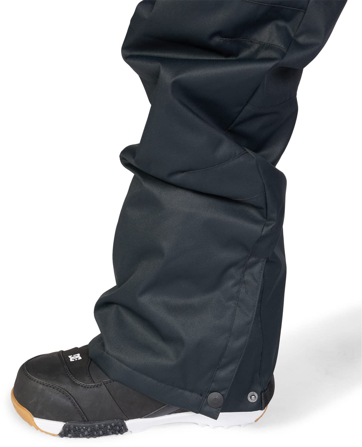 DC Roadblock Bib Kids Snowboard Pants - Waterproof Insulated Snow Pants for Boys & Girls - Winter Skiing, Snowboarding & Outdoor Play