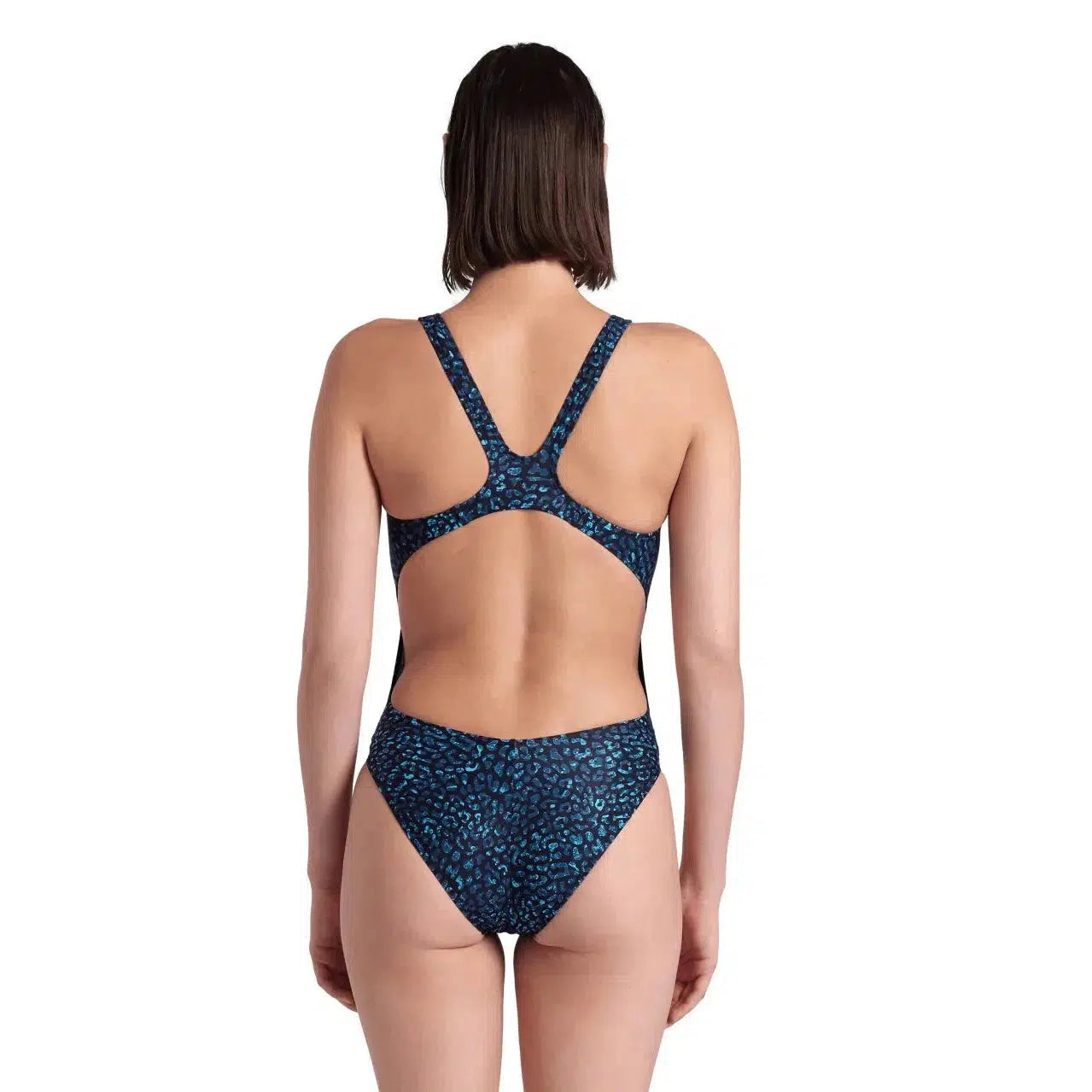 Arena Animalier Women's One-Piece Swimsuit with Tech Back Support - Perfect for Competitive Swimming & Water Aerobics