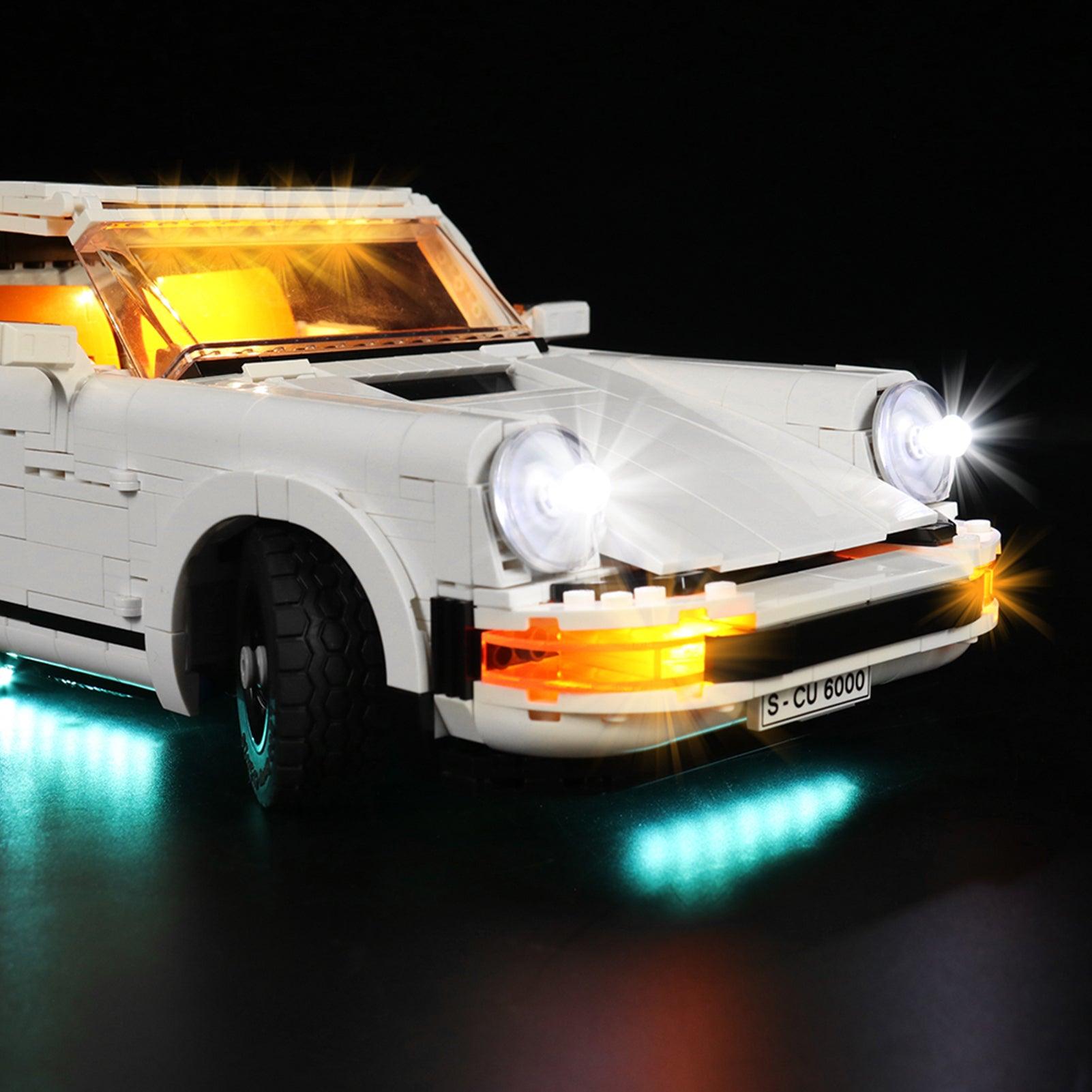 LEGO 911 Speed Champions 10295 Light Kit - Premium LED Lighting Set for Porsche 911 Model Car | Enhance Display & Nighttime Play