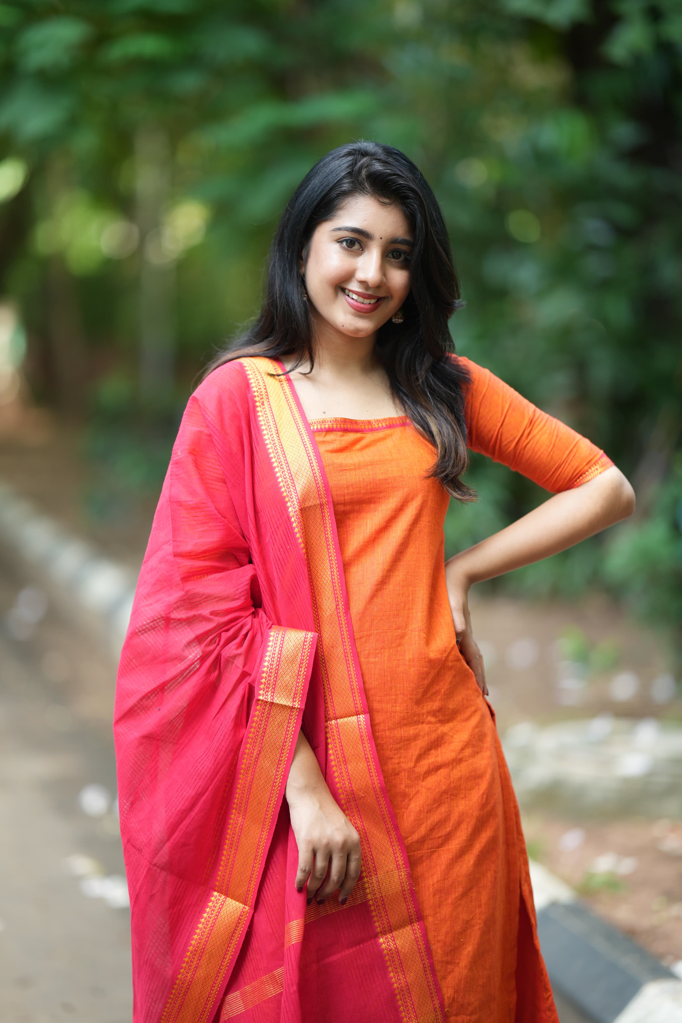DD613 Agalya Pure Cotton Kurti for Women - Comfortable & Stylish Indian Tunic Top for Casual Wear, Office & Festive Occasions