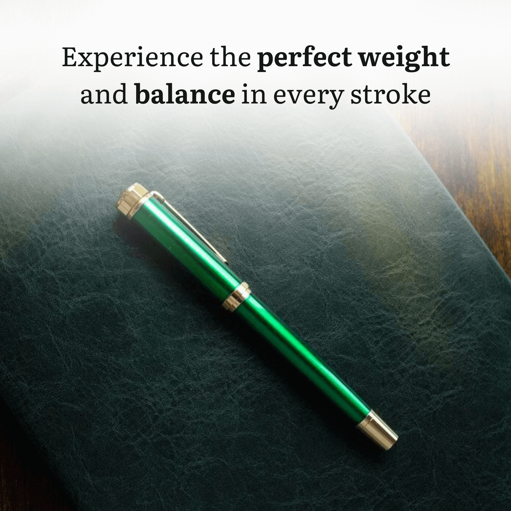 Premium Emerald Green Fountain Pen - Luxury Writing Instrument for Calligraphy, Journaling & Gifting - Elegant Ink Pen for Professionals & Pen Enthusiasts