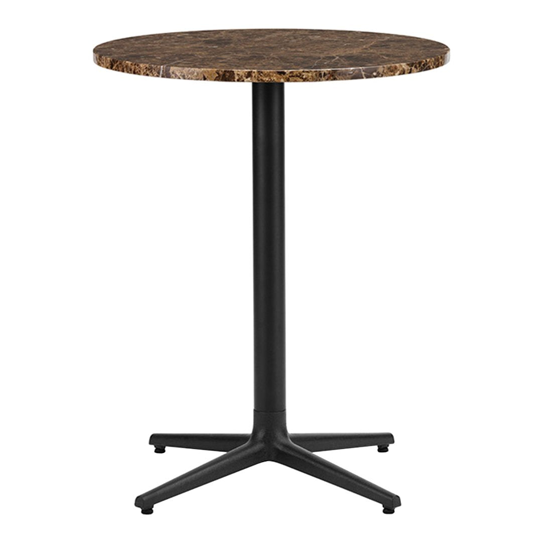 Allez Round Outdoor Cafe Table - Durable Patio Bistro Set for Garden, Poolside & Restaurant Use
