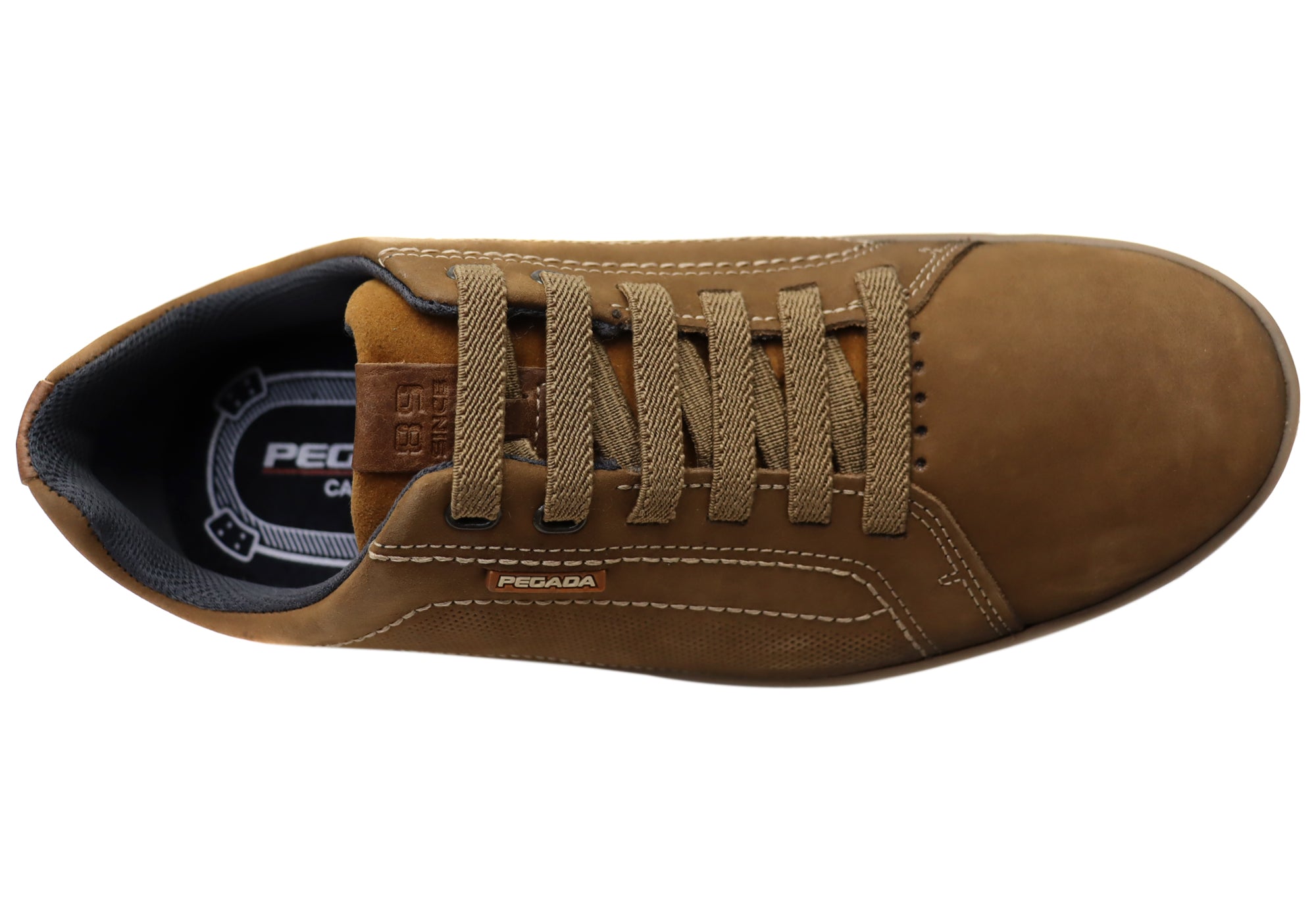 Premium Brown Leather Casual Shoes for Men - Handcrafted in Brazil - Comfortable & Stylish for Everyday Wear, Office, and Travel