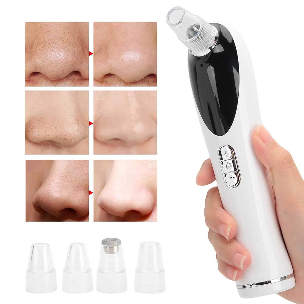 Electric Blackhead Remover & Pore Cleaner - Ultrasonic Exfoliator with Heating Function for Deep Facial Cleansing | Acne Treatment, Blackhead Extraction & Skin Care at Home | Perfect for Daily Skincare Routine & Spa Days