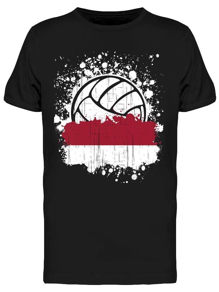 Smartprints Indonesia Volleyball Team T-Shirt for Men - Comfortable & Stylish Activewear for Sports, Training & Casual Wear