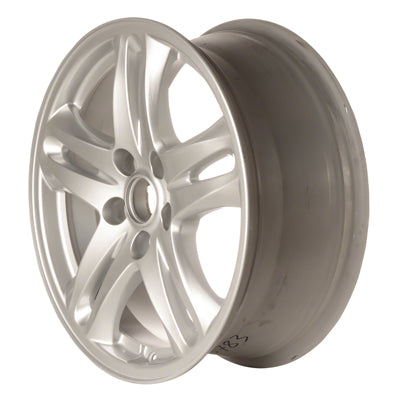 **2010-2012 Hyundai Santa Fe 17-Inch OEM Silver Wheel ALY070783 (529100W375) - Perfect Replacement for Damaged or Upgraded Rims**    **使用场景:** Ideal for replacing damaged wheels, restoring your Hyundai Santa Fe's original look, or upgrading to OEM-quality rims for a sleek and durable finish.