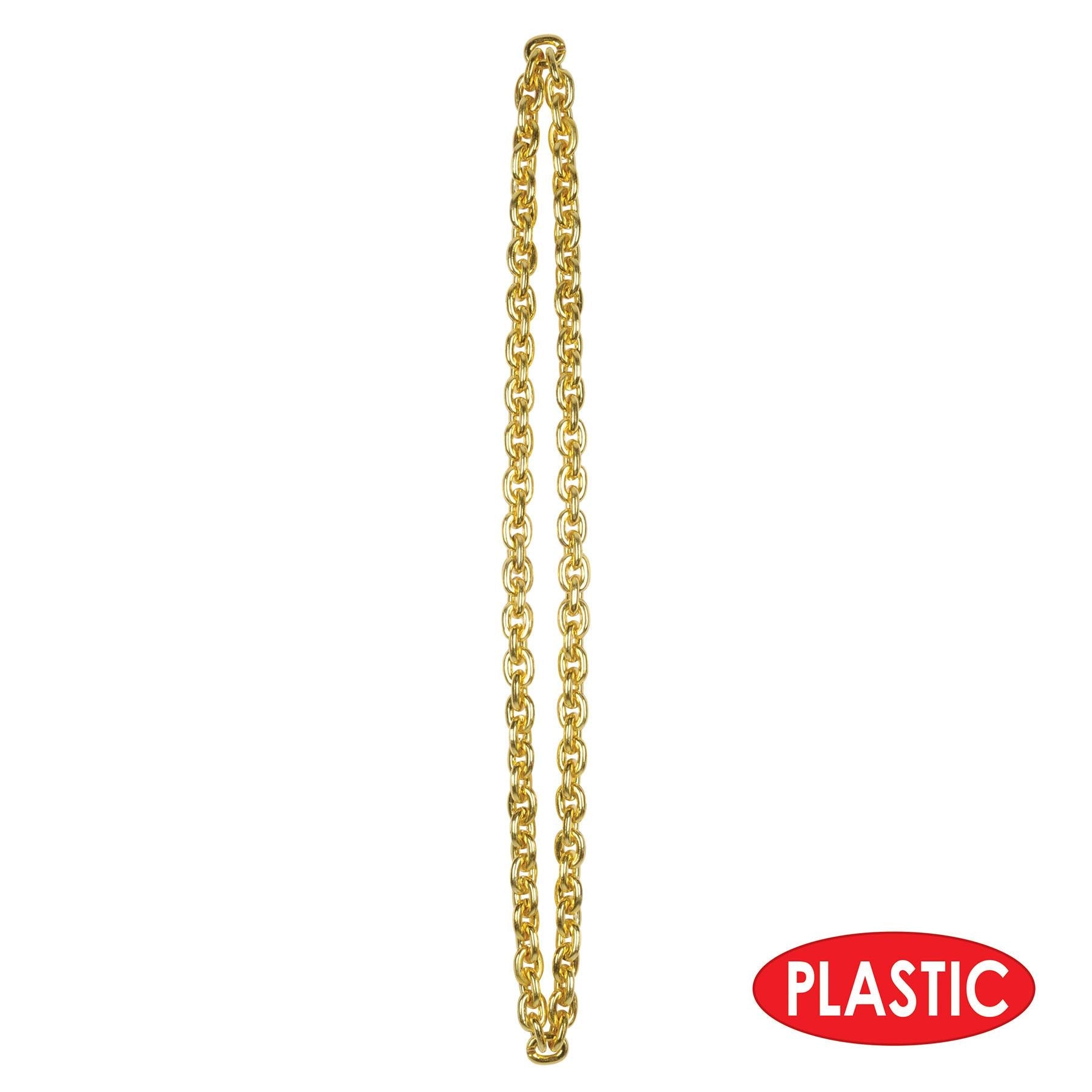12 Pack Beistle Mardi Gras Chain Bead Necklaces - Colorful Party Favors for Carnival, Halloween & Costume Events