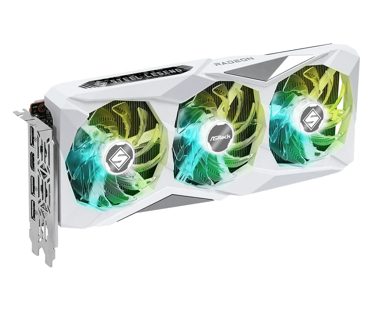 ASRock AMD Radeon RX 7600 8GB GDDR6 Gaming Graphics Card - 90-GA4DZZ-00UANF - Perfect for 1080p Gaming, Video Editing & Streaming