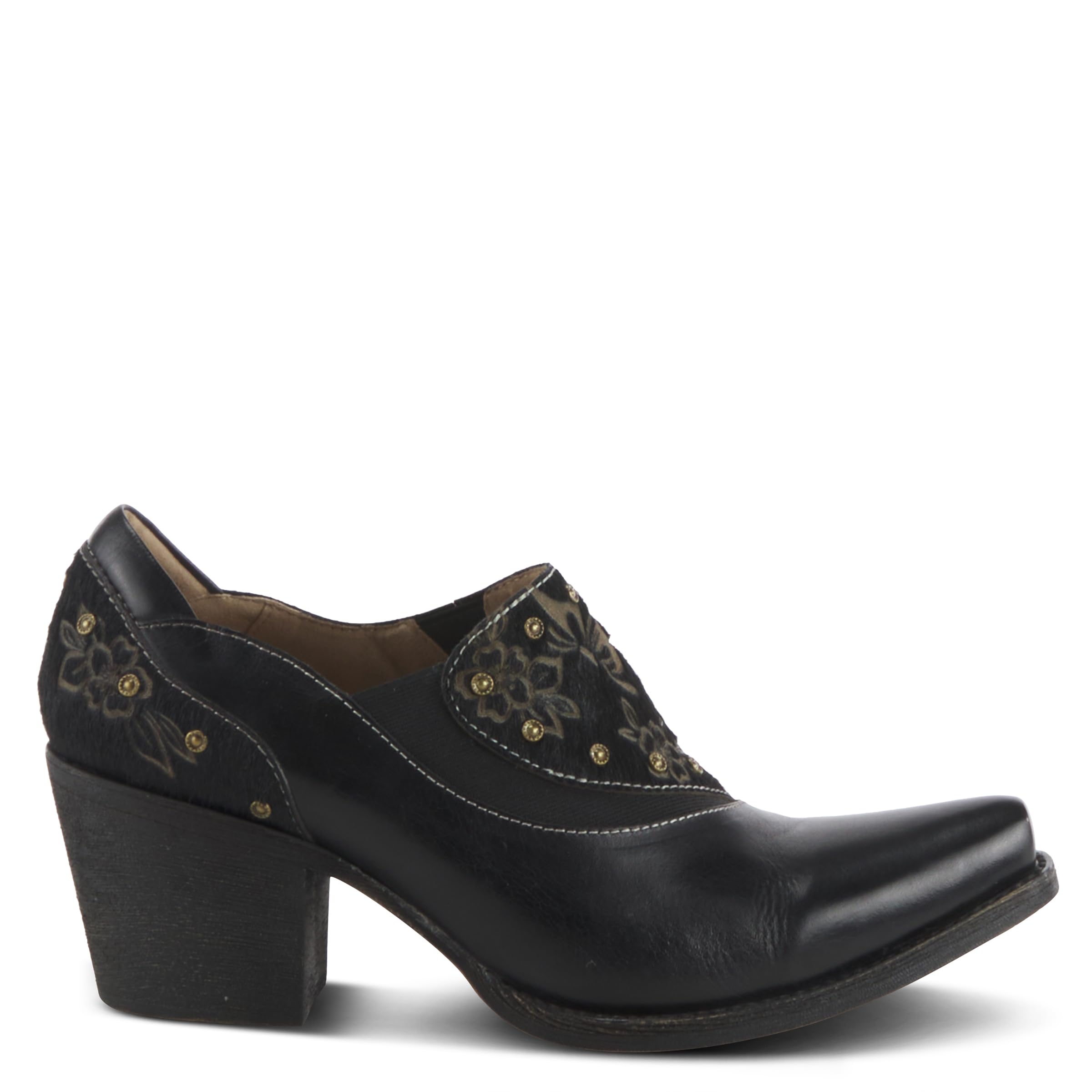 Spring Step L'Artiste Women's Empowerite Shootie - Comfortable Ankle Booties for Work & Casual Wear | Fashionable Low Heel Boots for Office, Date Night & Everyday Outfits