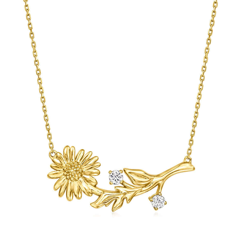 Gold Birth Flower Lotus Pendant Necklace - Spiritual Jewelry for Women | Meaningful Gift for Birthday, Meditation & Yoga | JP907