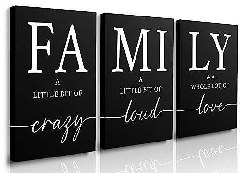 A002 Black Family Decor