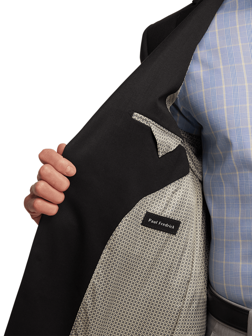 Stylish Black Travel Blazer for Men & Women - Wrinkle-Resistant Lightweight Blazer for Business Trips, Flights & Formal Occasions
