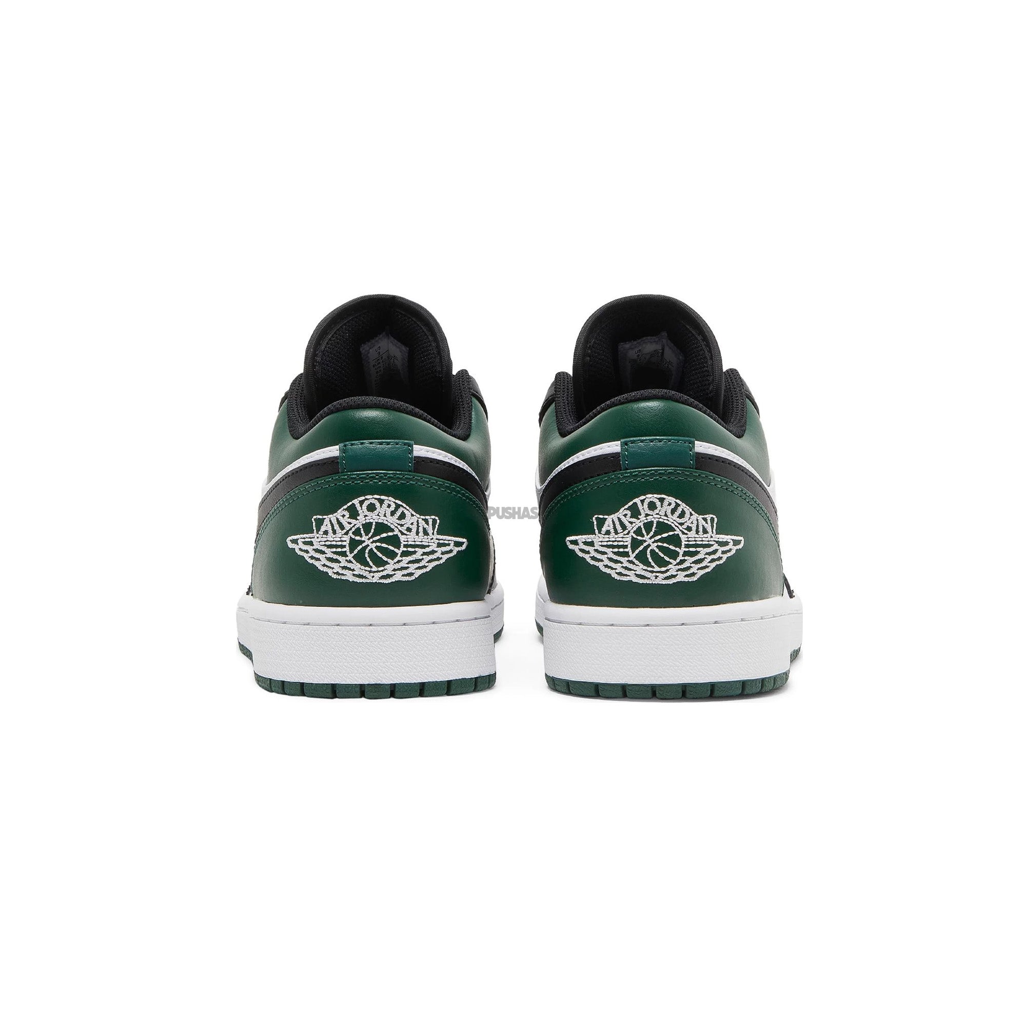 Air Jordan 1 Low 'Green Toe' Men's Basketball Shoes - Retro Sneakers for Casual Wear & Street Style Fashion | Perfect for Everyday Outfits, Gym & Urban Lifestyle