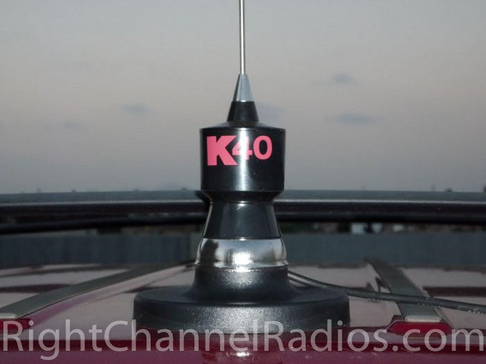 Heavy Duty Magnet Mount for K40 CB Antenna - Secure & Adjustable Antenna Base for Trucks, Jeeps & Off-Road Vehicles - Perfect for Long Distance Communication & Emergency Situations