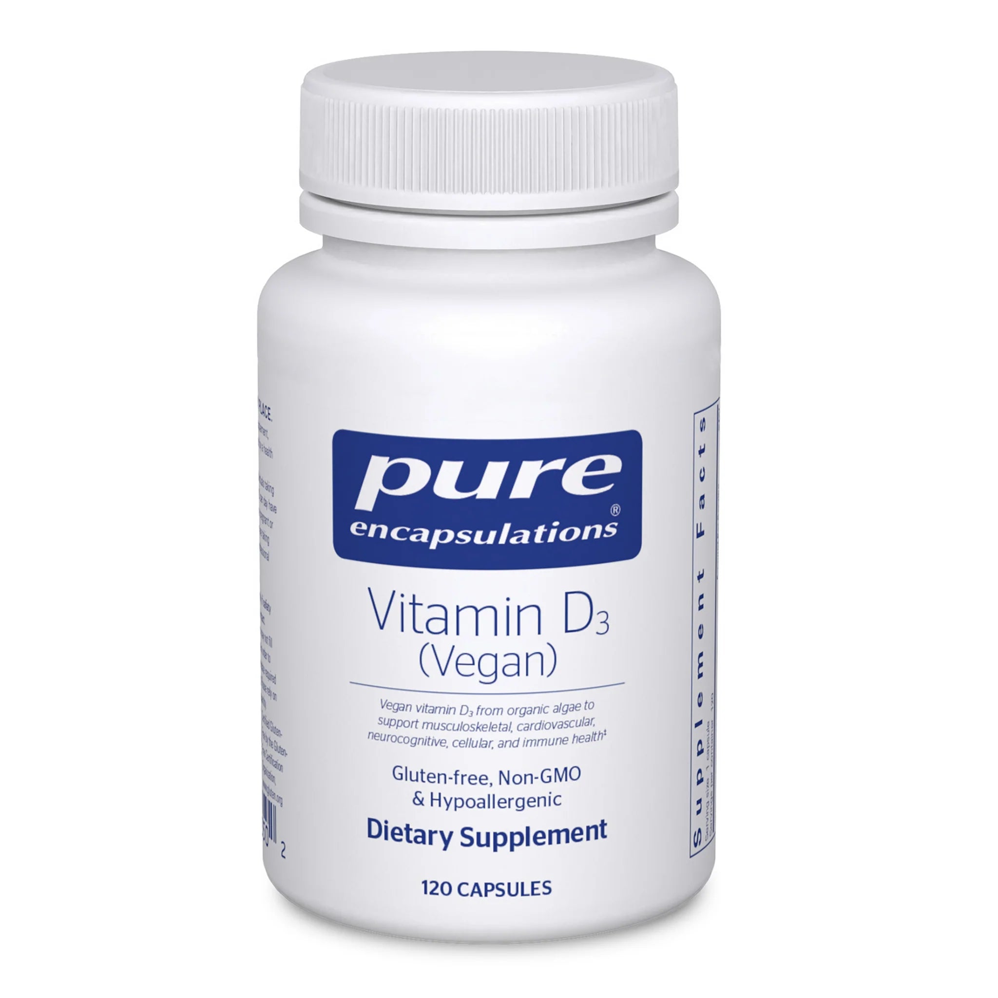 Vegan Vitamin D3 Supplement - 5000 IU for Immune & Bone Health - Plant-Based, Non-GMO - Supports Energy & Mood - Ideal for Vegans, Vegetarians & Health-Conscious Lifestyles
