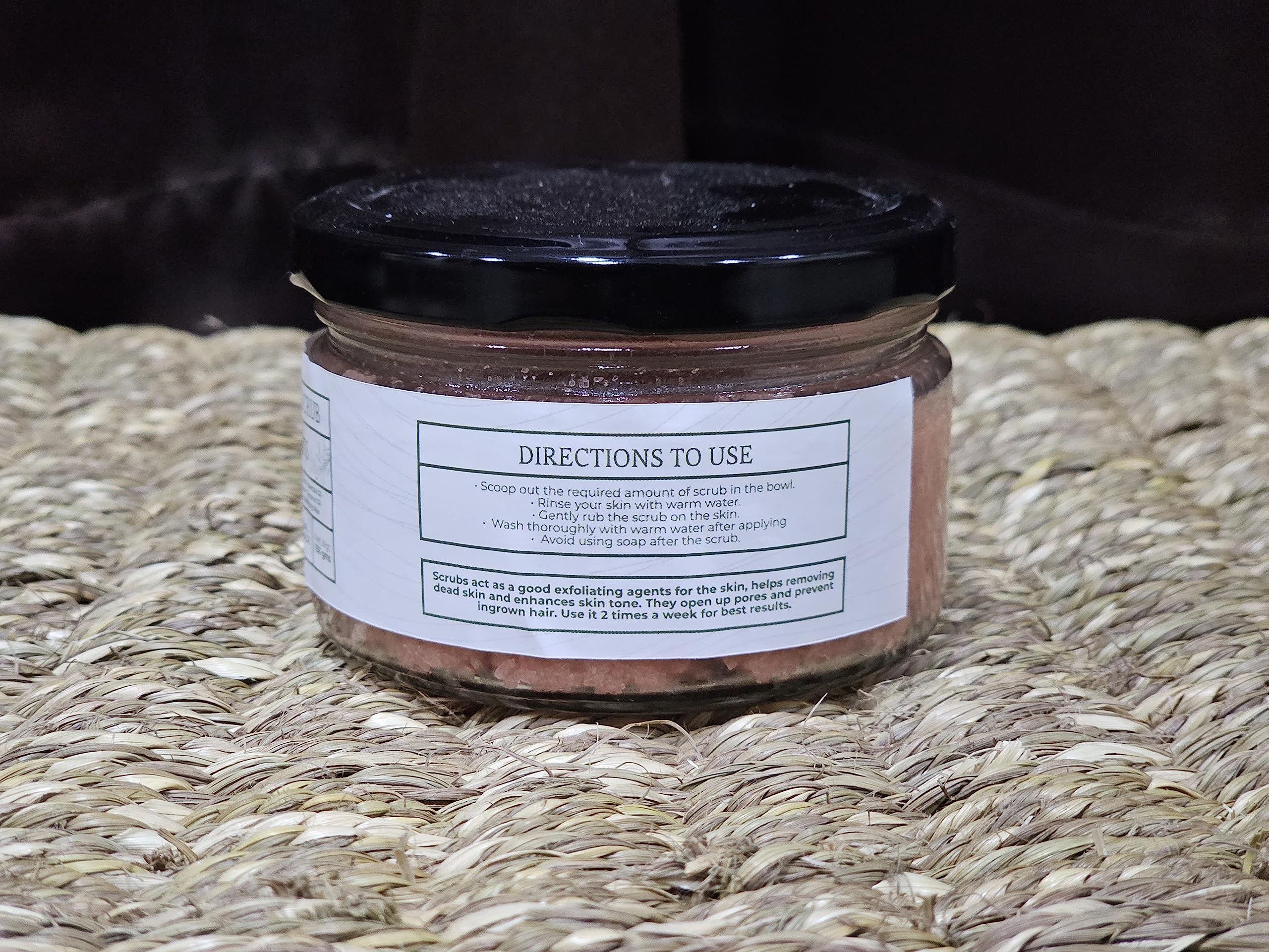Ssense Oats Body Scrub - Exfoliating & Moisturizing Natural Skincare for Smooth Skin | Perfect for Dry Skin Care & Spa Day at Home