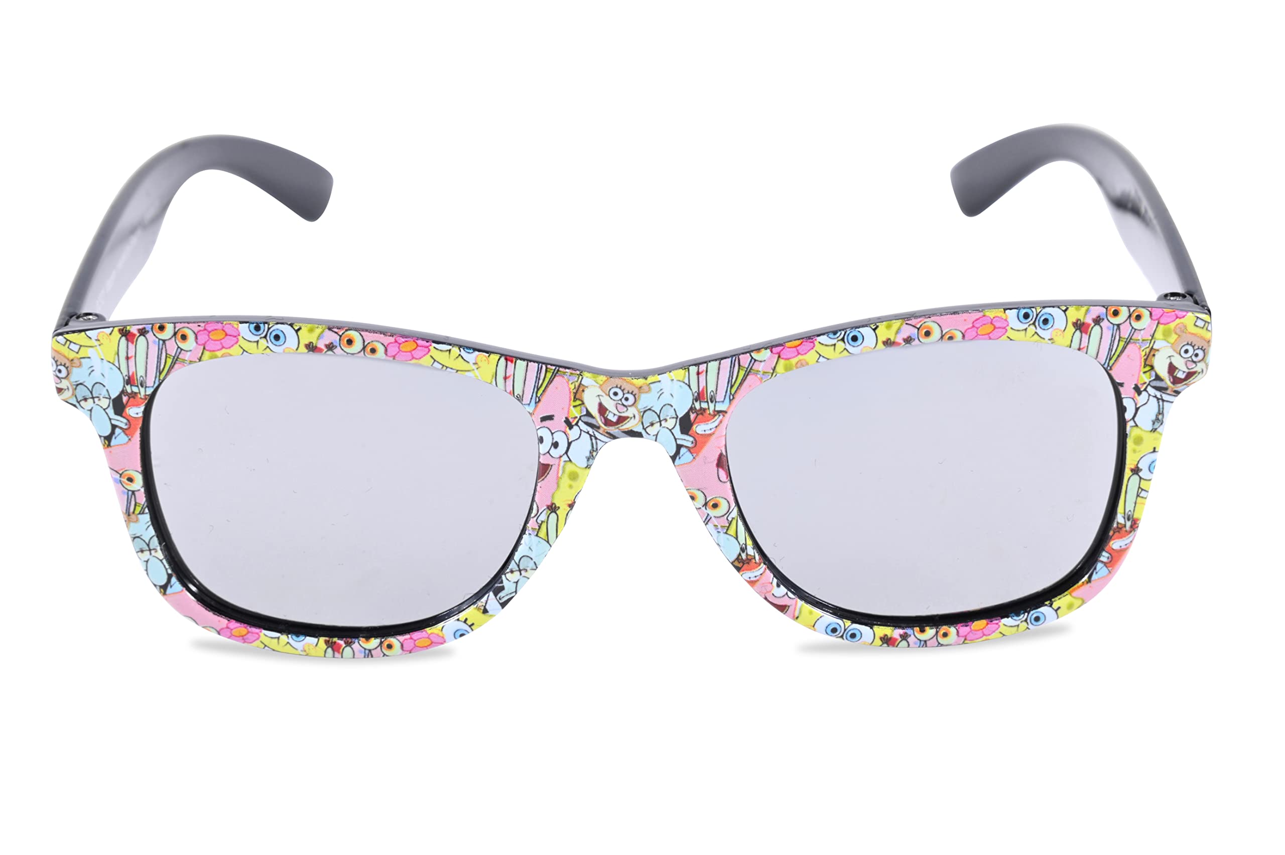 SpongeBob SquarePants Kids Sunglasses for Boys & Girls with Case - UV Protection Sunglasses for Toddlers & Children - Perfect for Beach, Outdoor Play & Summer Activities