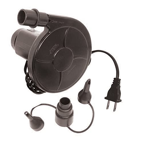 HO Sports 110V Electric Air Pump for Inflating & Deflating Boats, Pools, Air Mattresses - Fast Inflation for Water Sports & Camping Gear