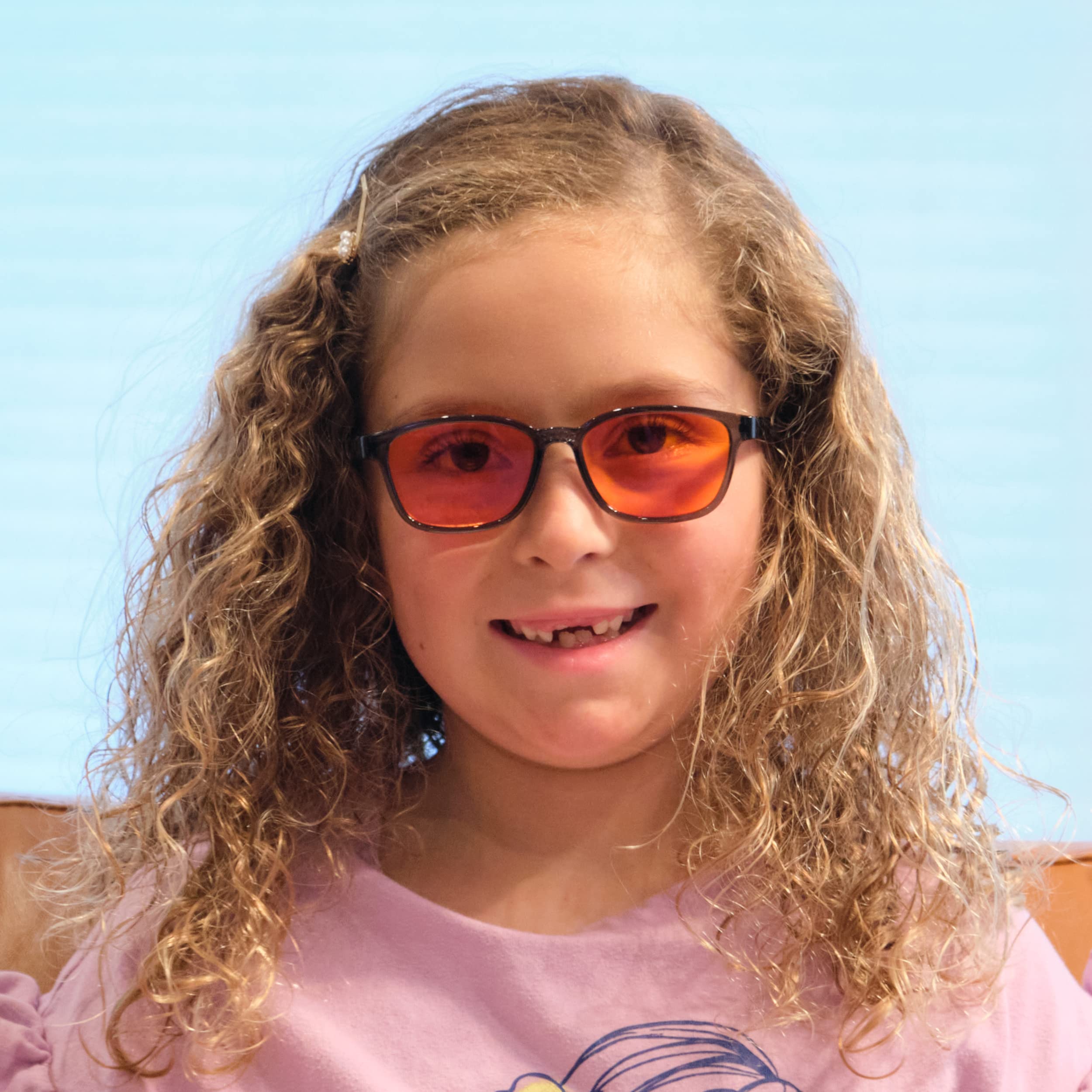 Blue Light Blocking Glasses for Kids - Anti Eyestrain Computer Glasses for Children, Gaming & Online Classes (2 Pack) - Protect Young Eyes from Digital Screens