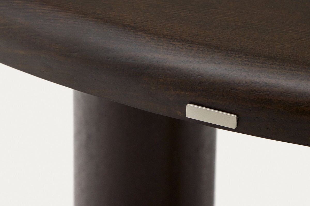 Como Maylen Cafe or Breakout Round Table - 47.2 Inch (1200mm) Modern Dining Table for Kitchen, Restaurant & Office Meetings - Perfect for Small Spaces & Collaborative Work Areas