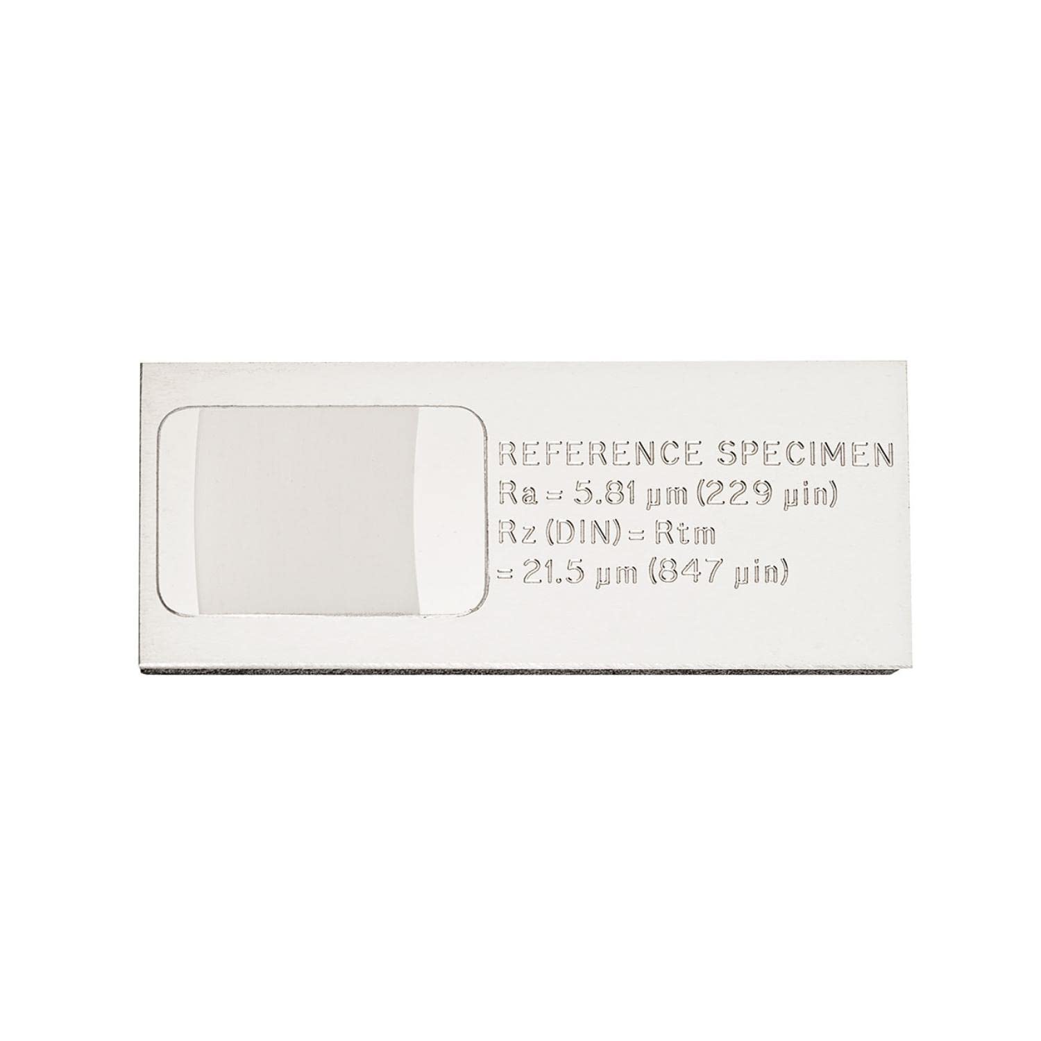 Starrett SR160 Calibration Standard SR-112-2937 - Portable Surface Roughness Tester for Metal, Plastic & Wood (3.5
