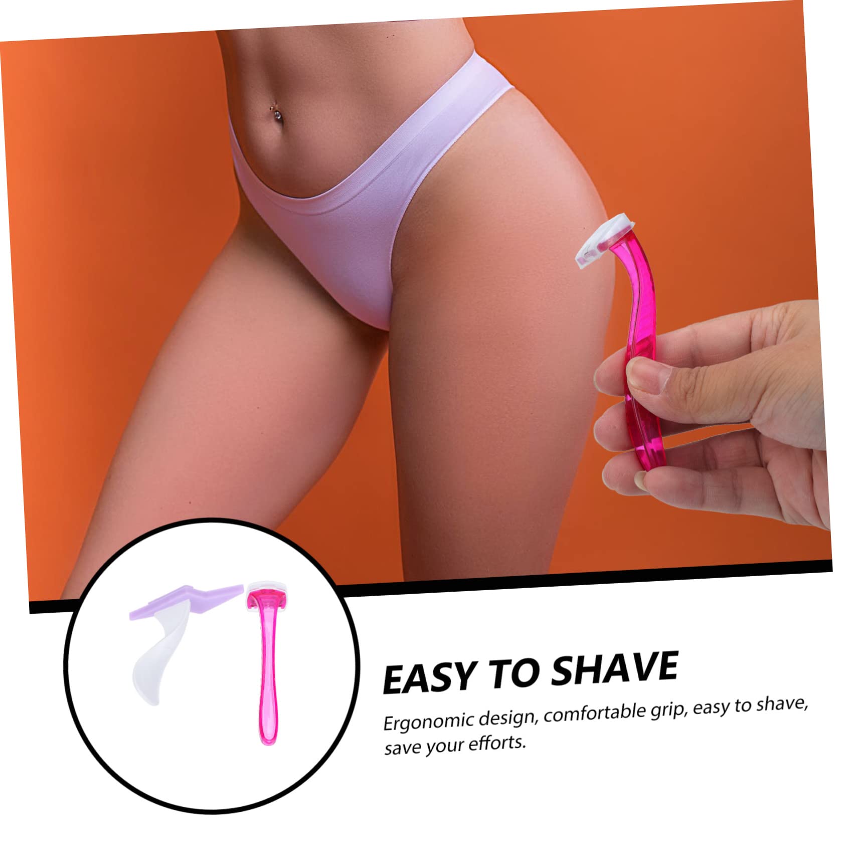 CANIGHT Women's Hair Removal Trimmer - Painless Bikini & Body Hair Cutter for Smooth Skin - Perfect for Travel, Gym & Sensitive Areas