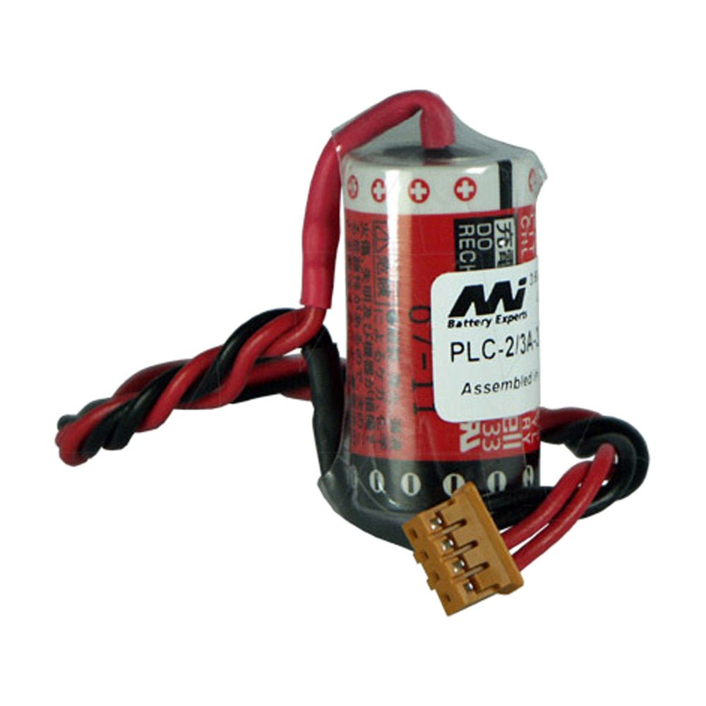 3.6V 1600mAh Rechargeable Lithium Battery for PLC & CNC Machines - Long Lasting Power Supply for Industrial Automation Equipment