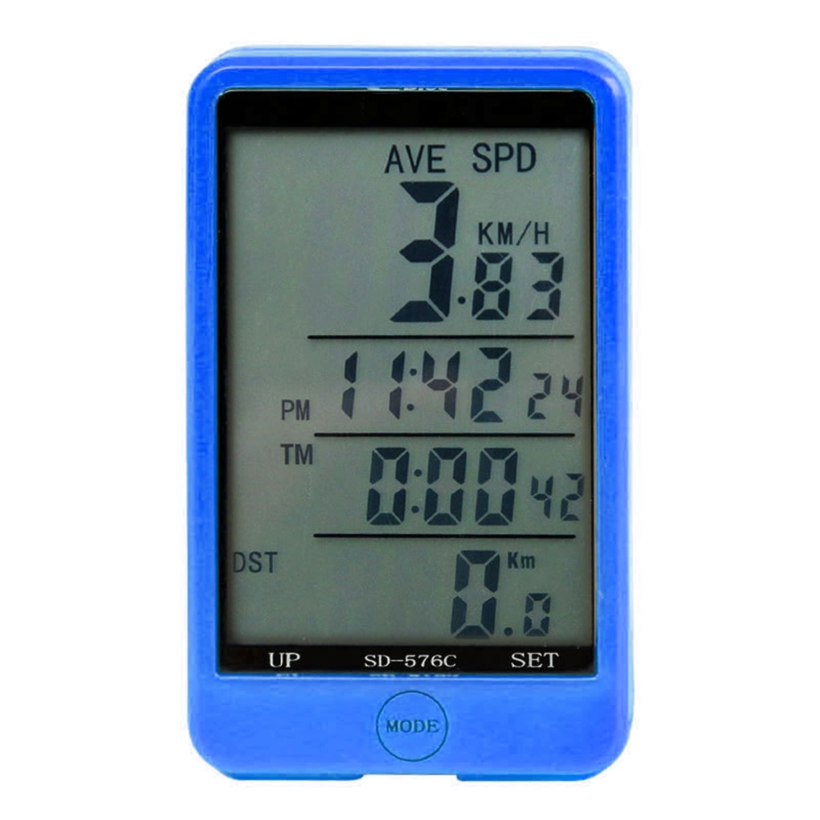 **MengK Waterproof Wireless Bike Computer - Backlit Bicycle Speedometer, Odometer & Stopwatch - Perfect for Cycling, Mountain Biking & Outdoor Adventures**