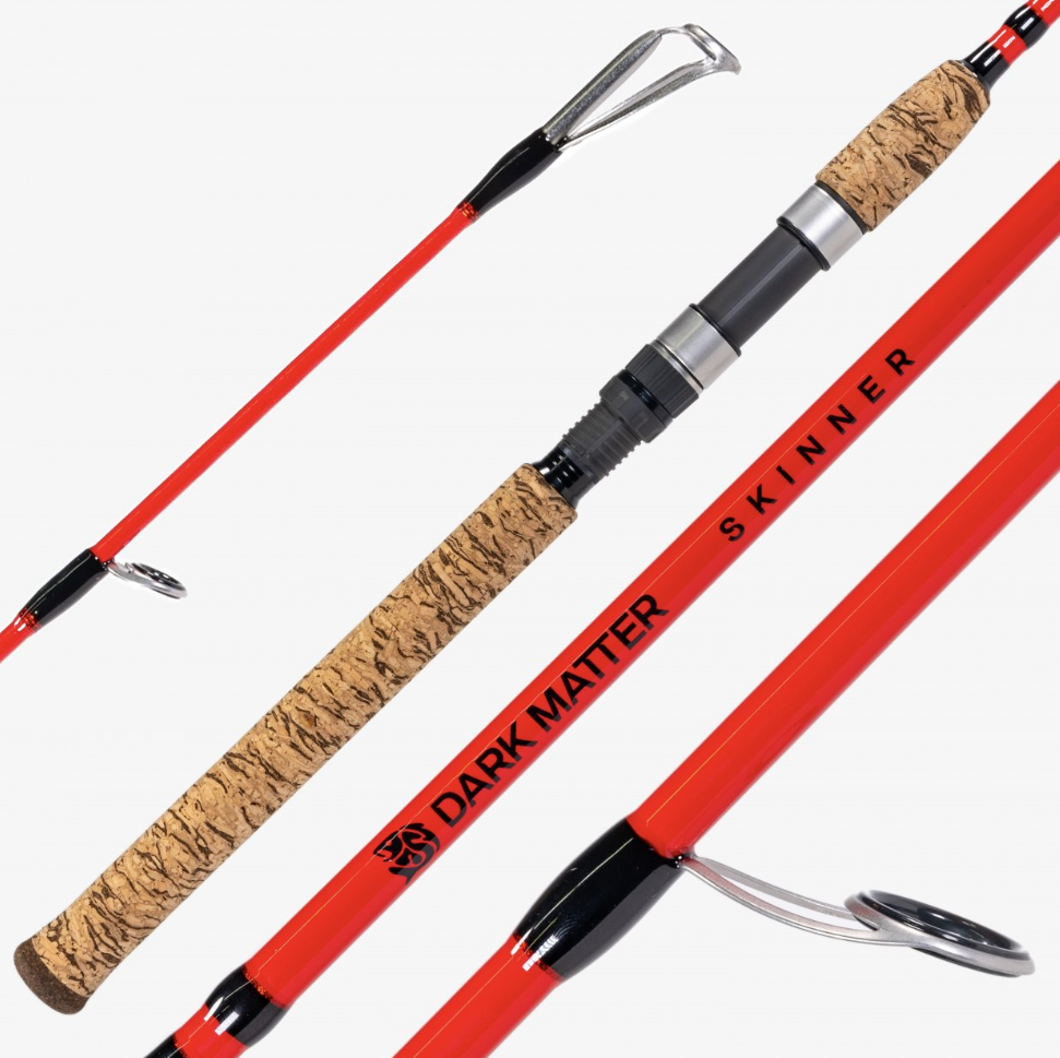 Dark Matter DMSIS70MF John Skinner Inshore Spinning Rod 7' - Lightweight Saltwater Fishing Rod for Inshore & Surf Casting | Perfect for Redfish, Snook & Trout Fishing