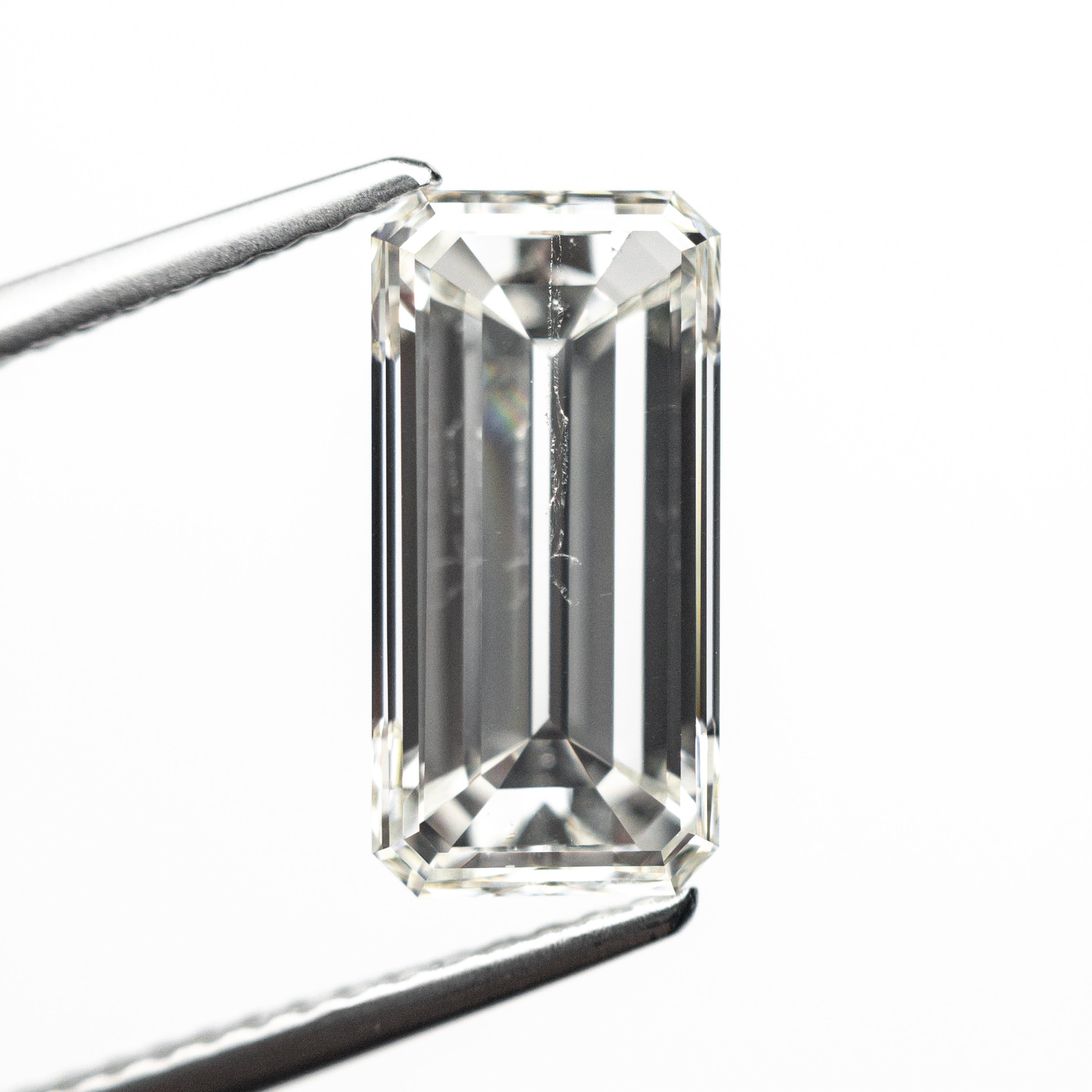 3.01ct GIA Certified SI2 Clarity H Color Step Cut Rectangle Diamond (11.85x5.89x4.47mm) - Perfect for Engagement Rings & Luxury Jewelry