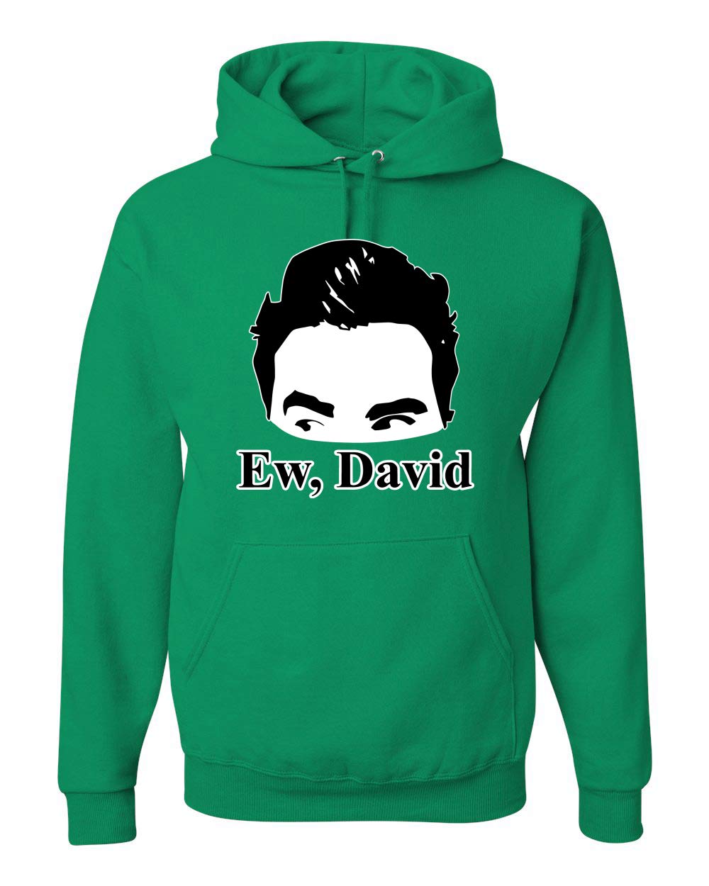 Wild Bobby Funny 'Ew, David' Meme Hoodie - Alexis & Moira Pop Culture Unisex Sweatshirt | Schitt's Creek Fan Gift, Comedy TV Show Merch, Casual Wear