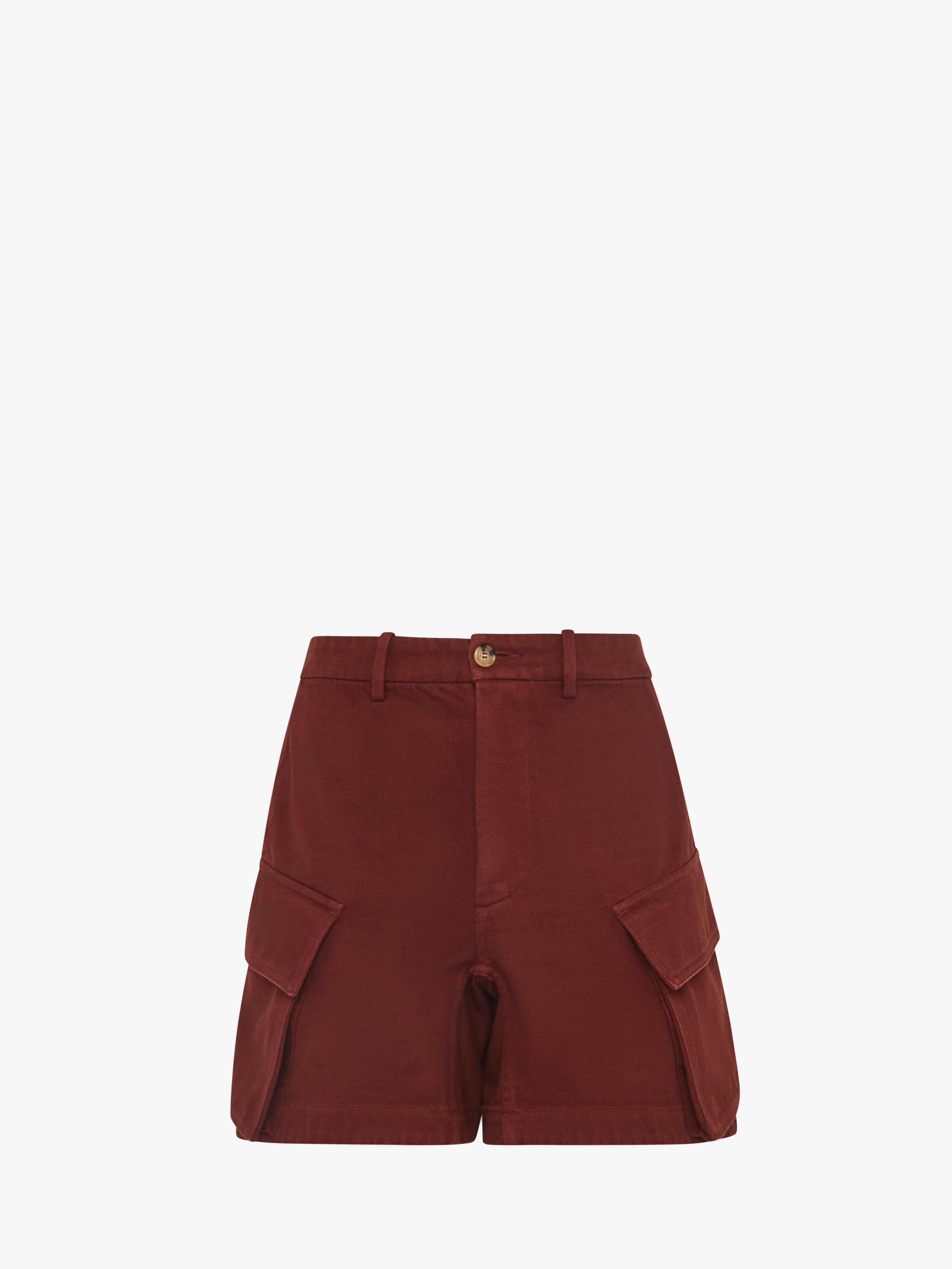 High Waisted Cargo Twill Shorts for Women - Comfortable & Stylish Casual Wear for Summer, Hiking, and Outdoor Activities