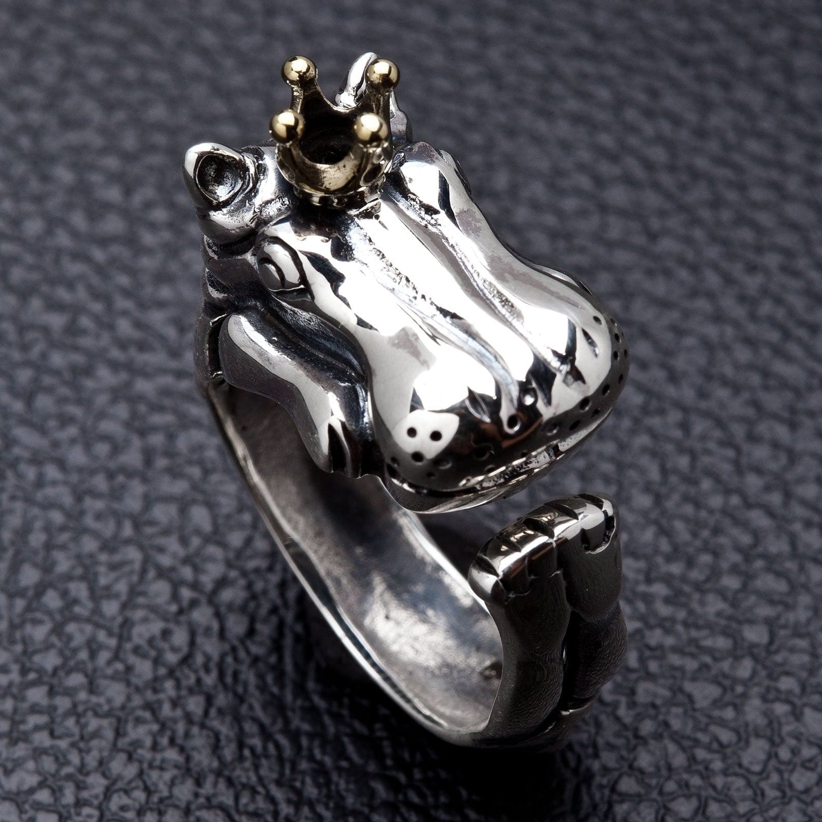 Sterling Silver Hippopotamus Ring for Women - Elegant Animal Jewelry Gift for Her - Perfect for Birthdays, Anniversaries & Everyday Wear