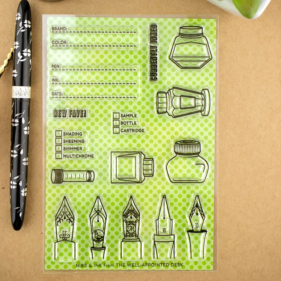 4x6 Clear Stamp Set with 16 Designs - Perfect for Scrapbooking, Card Making, and DIY Crafts