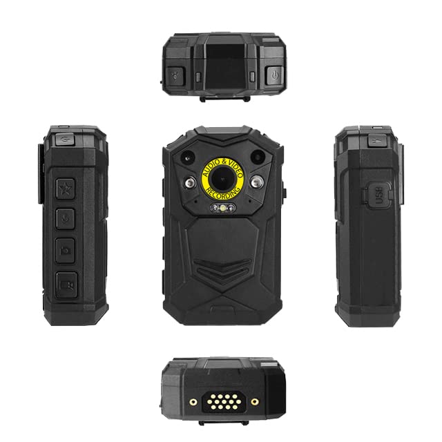Brifield BR1 1512p HD Body Worn Camera - 64GB Professional Wearable Bodycam with Klickfast Strap & USB-C for Security Guards, Bouncers, Door Staff - Ideal for Personal Protection, Nightclub Security, and Law Enforcement Surveillance