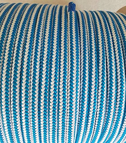 1/2 Inch x 600 Feet Professional Arborist Tree Climbing Rope - 16 Strand Braided Rope for Tree Work, Rock Climbing & Outdoor Adventures - Durable & High Strength for Arborists, Climbers & Rescue Operations