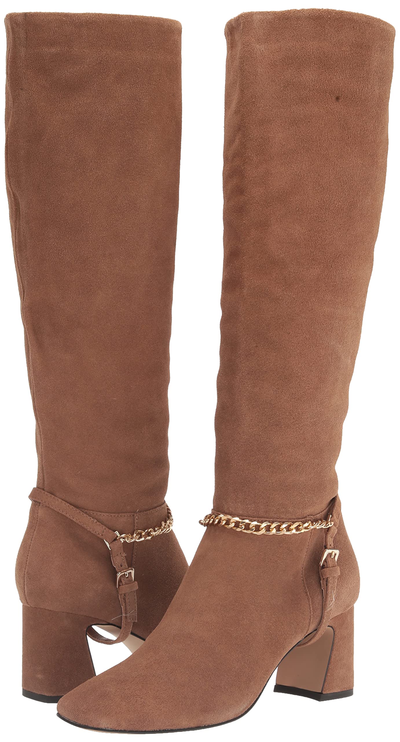 Sanctuary Women's Electric Knee High Boots - Waterproof Winter Riding Boots with Side Zipper, Comfortable Heeled Ankle Boots for Snow, Rain & Cold Weather | Perfect for Outdoor Activities, Commuting & Fashion
