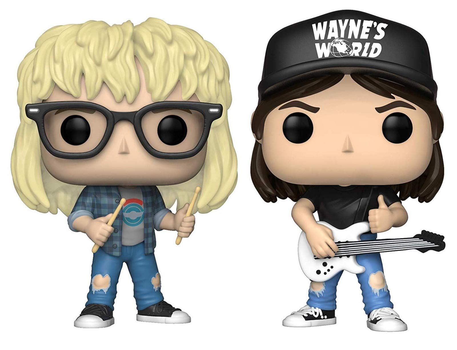 Funko Pop! Movies: Wayne's World Collectible Vinyl Figures (Set of 2) - 3.75