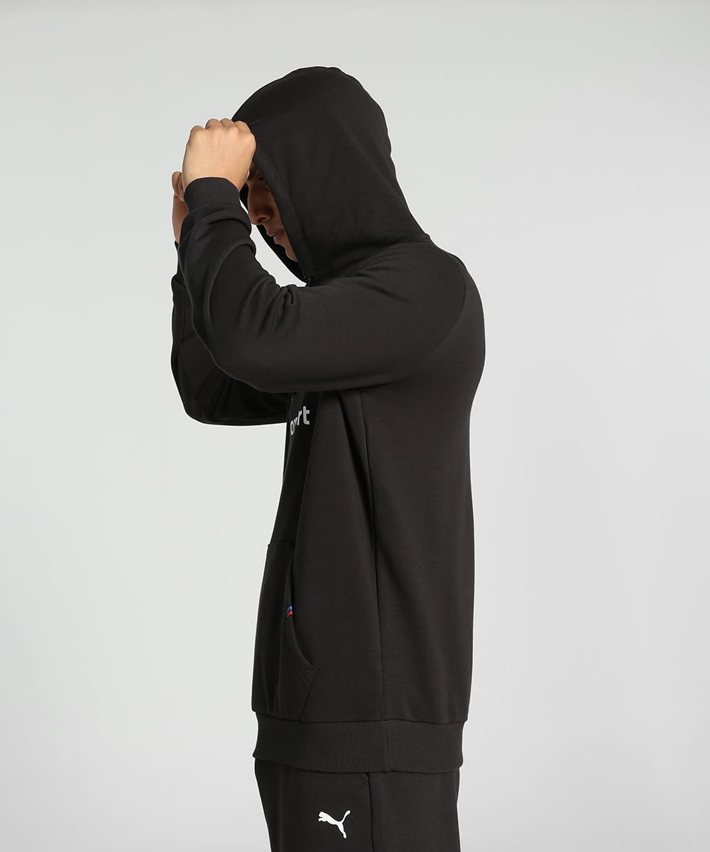PUMA Men's BMW M Motorsport ESS Hoodie - Stylish & Comfortable Pullover for Casual Wear, Sports & Outdoor Activities