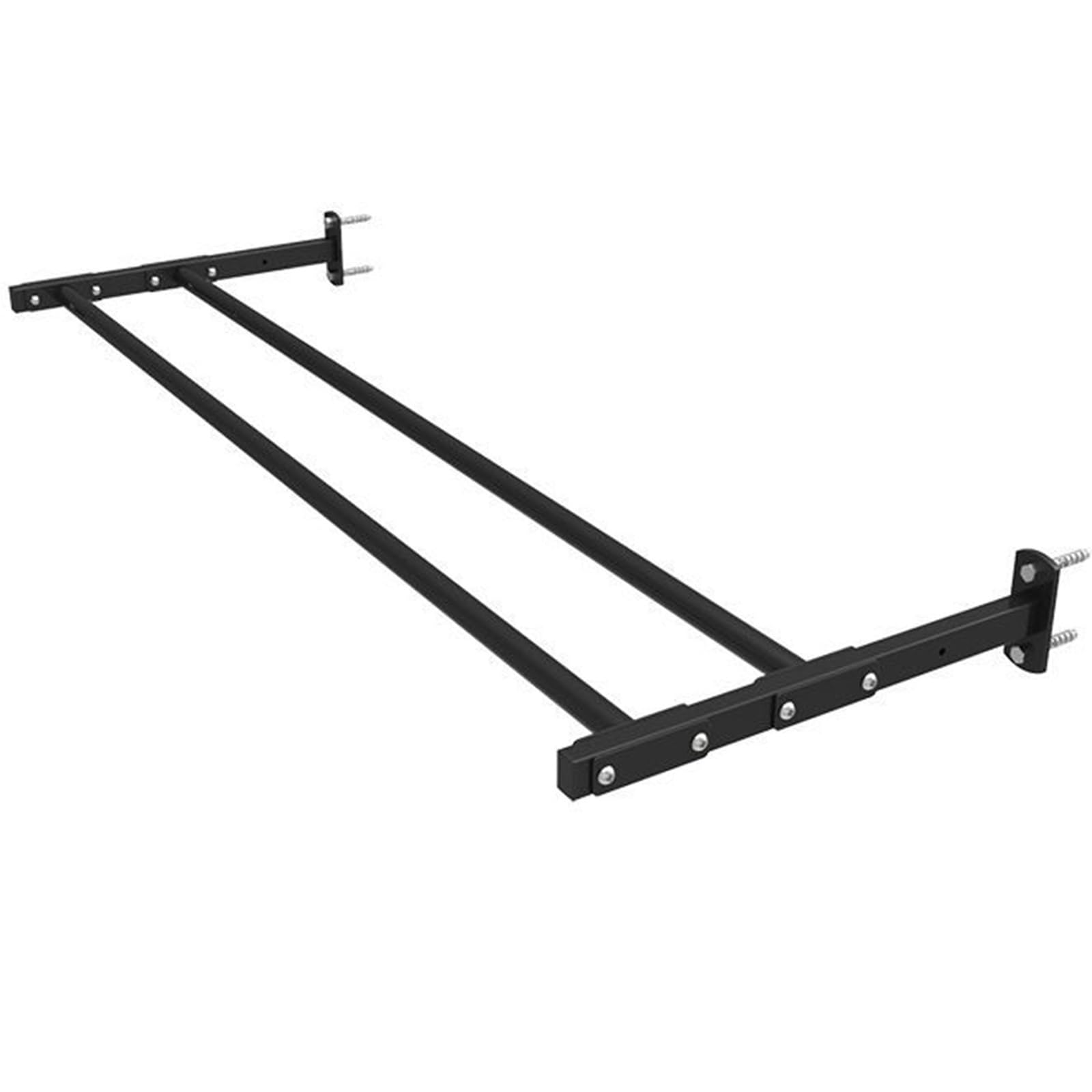 Wall-Mount Workout Balance Ball Rack - Heavy Duty Adjustable Yoga Ball Stand with Mounting Screws - Home Gym & Commercial Fitness Equipment - Perfect for Yoga Studios, CrossFit Gyms & Home Workout Spaces