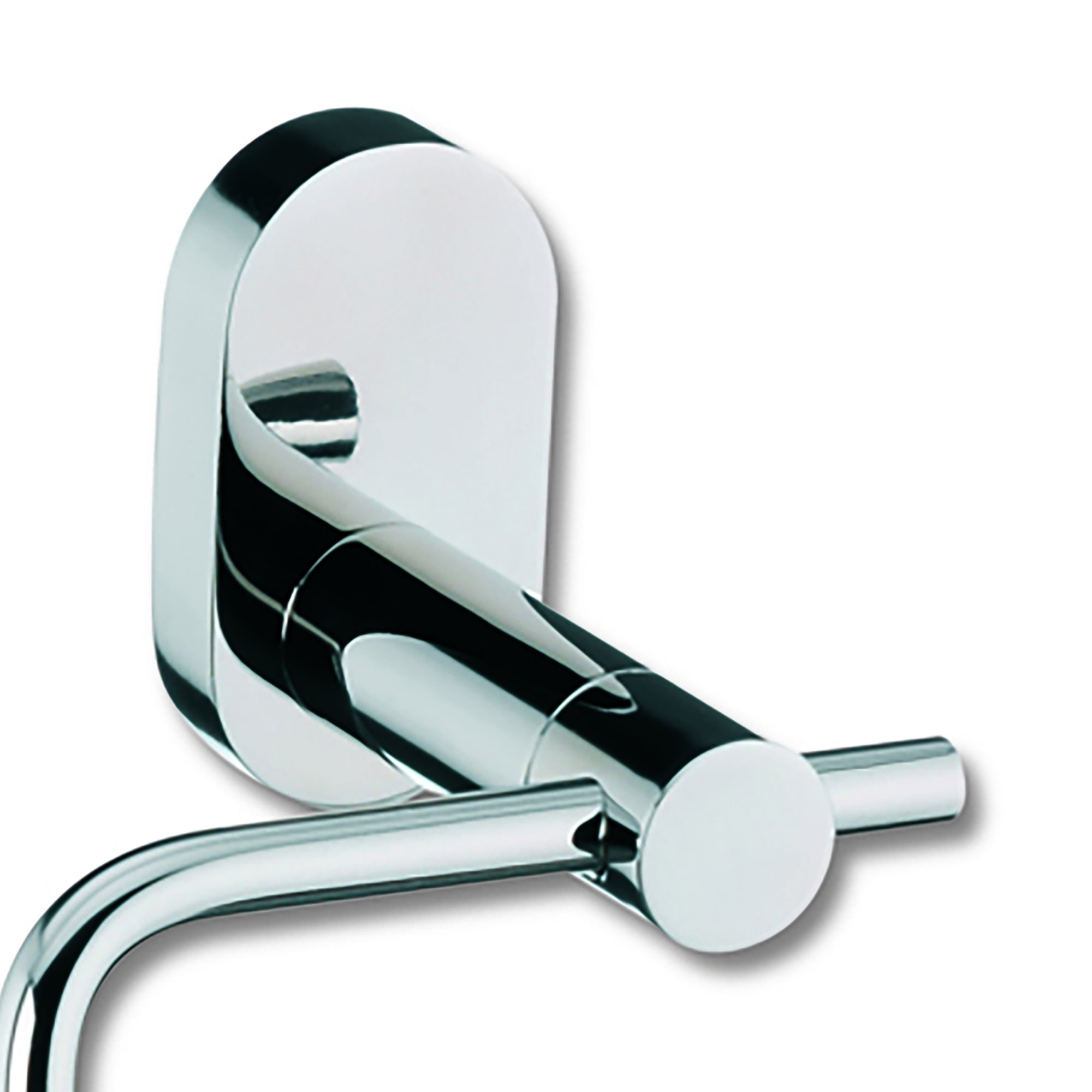 Premium Chrome Stainless Steel Toilet Paper Holder - 14.5 x 14.5 x 12.5 cm - Modern Bathroom Tissue Dispenser for Home, Office & Restrooms