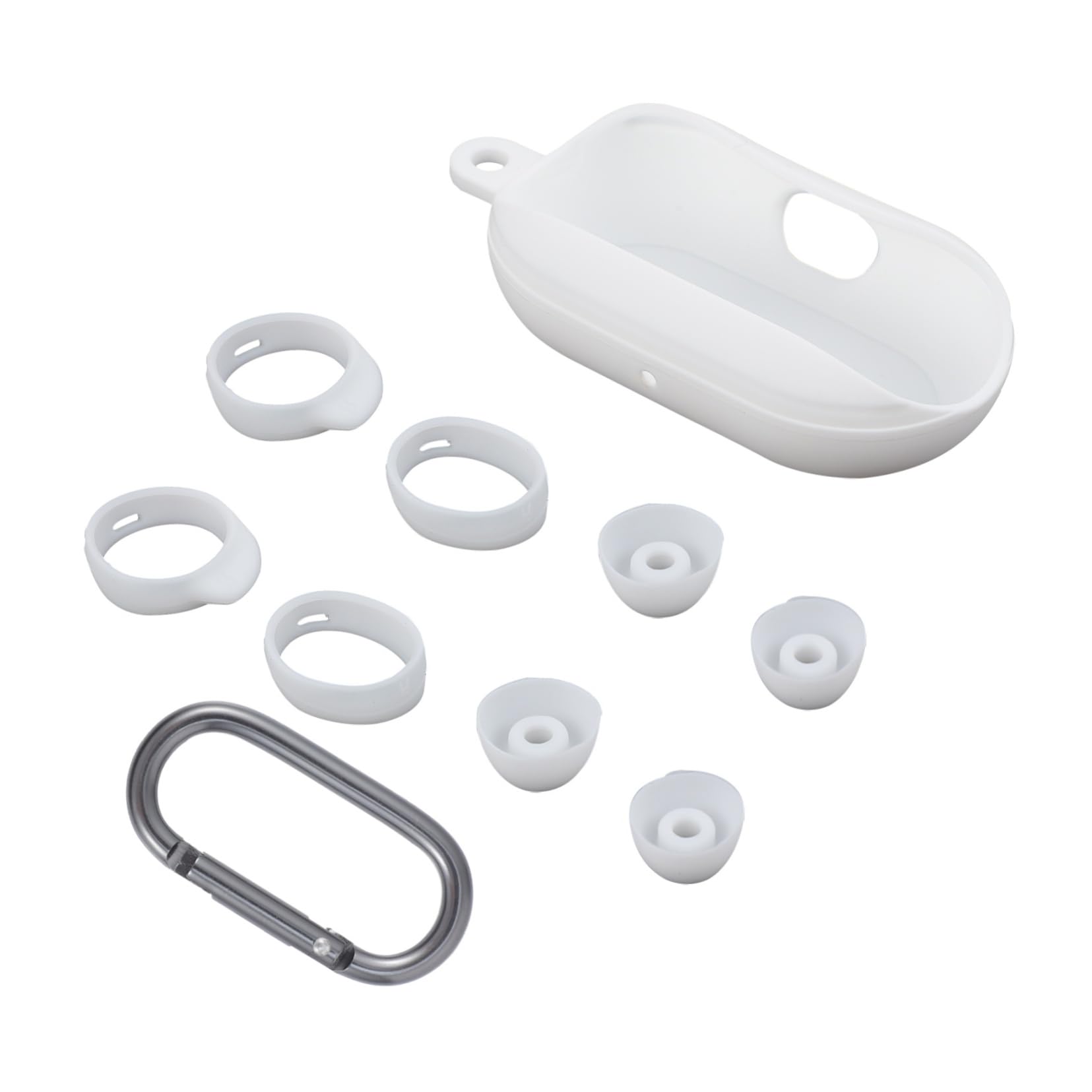 Veemoon 1 Set Headphone Plug Set - Portable Earbuds Case Cover with Shell Protection for AirPods, Wireless Earbuds - Perfect for Travel, Gym, and Daily Use