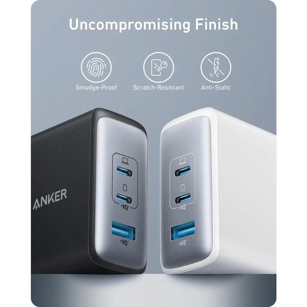 Anker 736 PowerPort 100W USB C GaN Charger (A2145) - Fast Charging for MacBook, iPhone, iPad & More - Perfect for Travel, Office & Home Use