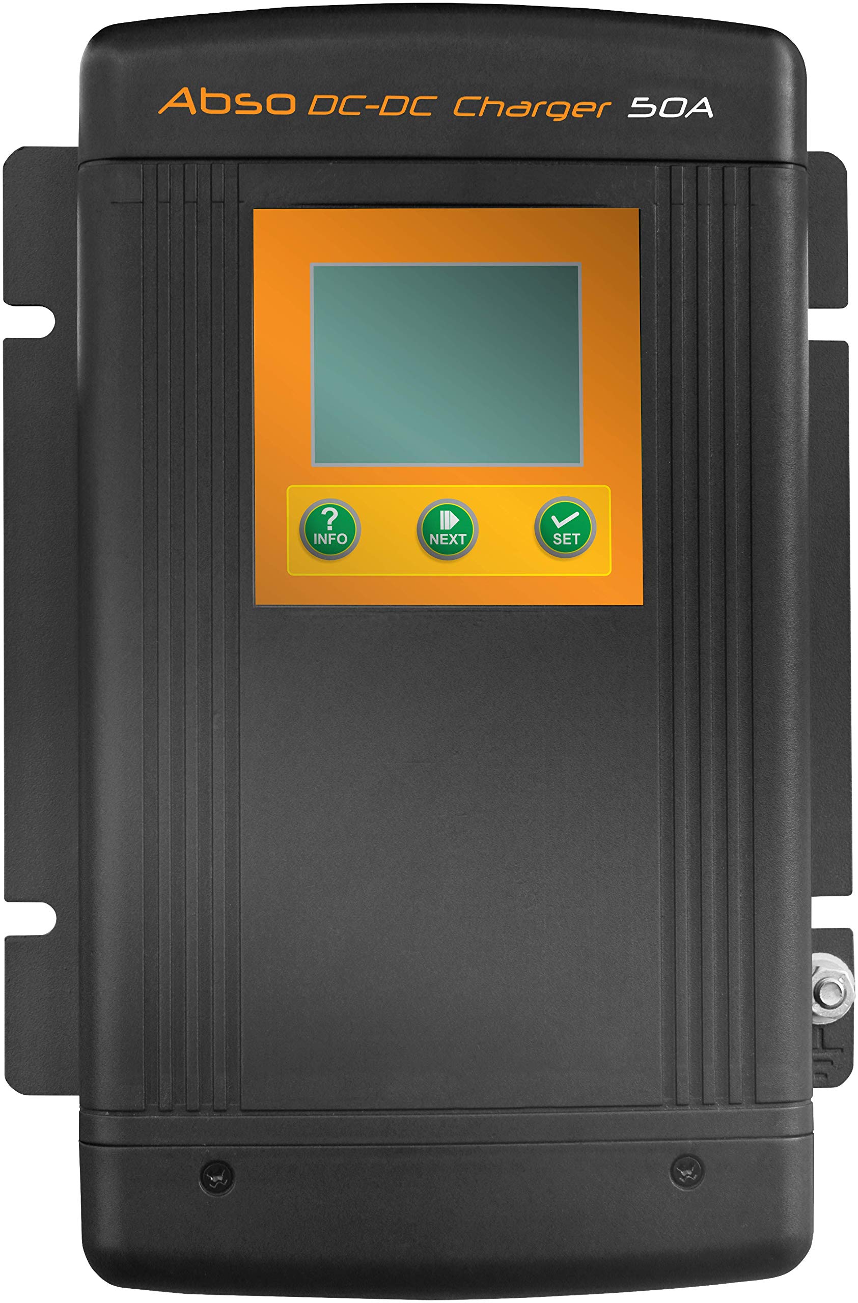DMT1250 50A Abso DC-DC Battery Charger for RVs, Boats & Off-Grid Power Systems - Efficient 12V/24V Voltage Converter with Smart Charging Technology