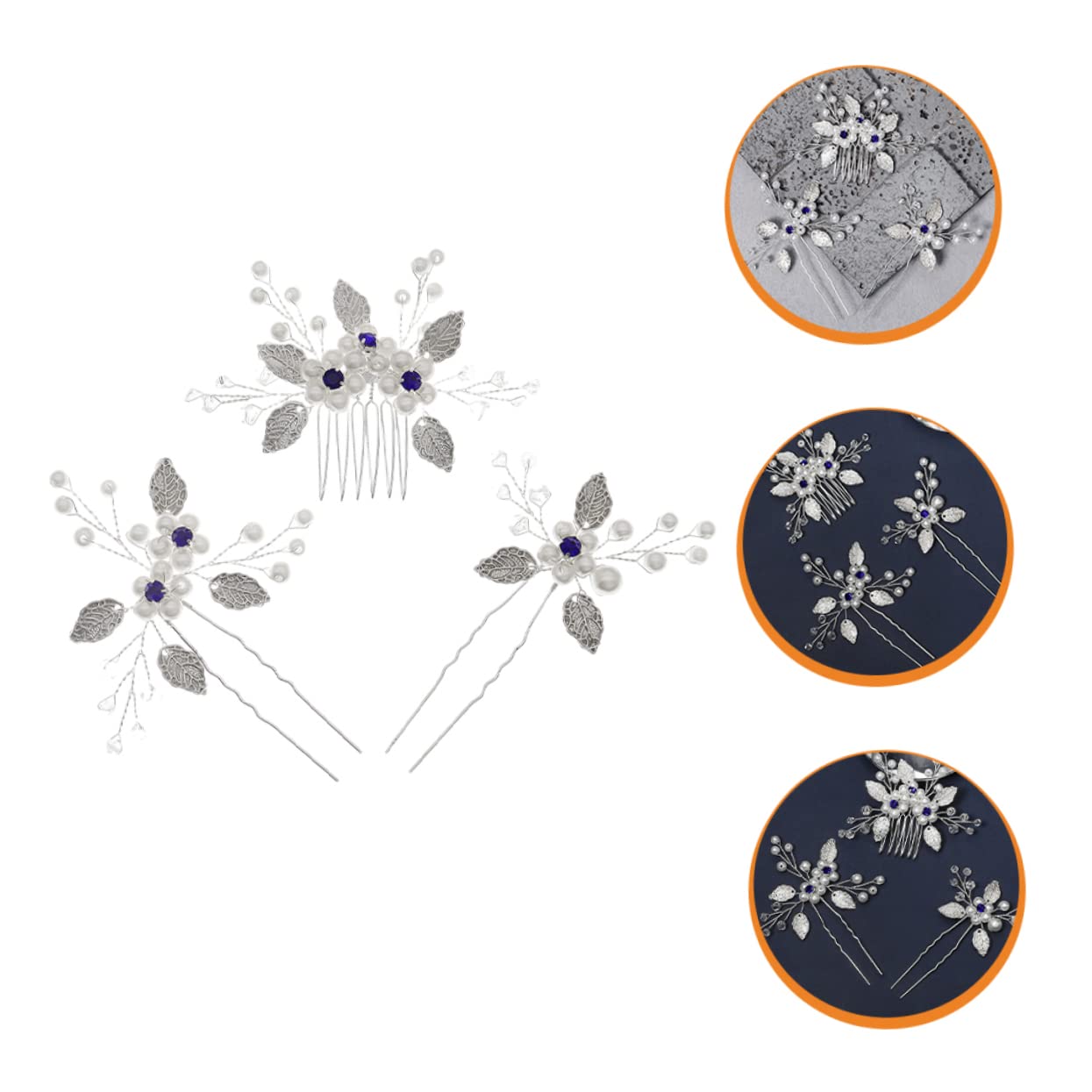 FOMIYES Elegant Leaf Hairpin for Wedding Bridal Hair Accessories - Perfect for Brides, Bridesmaids, and Special Occasions