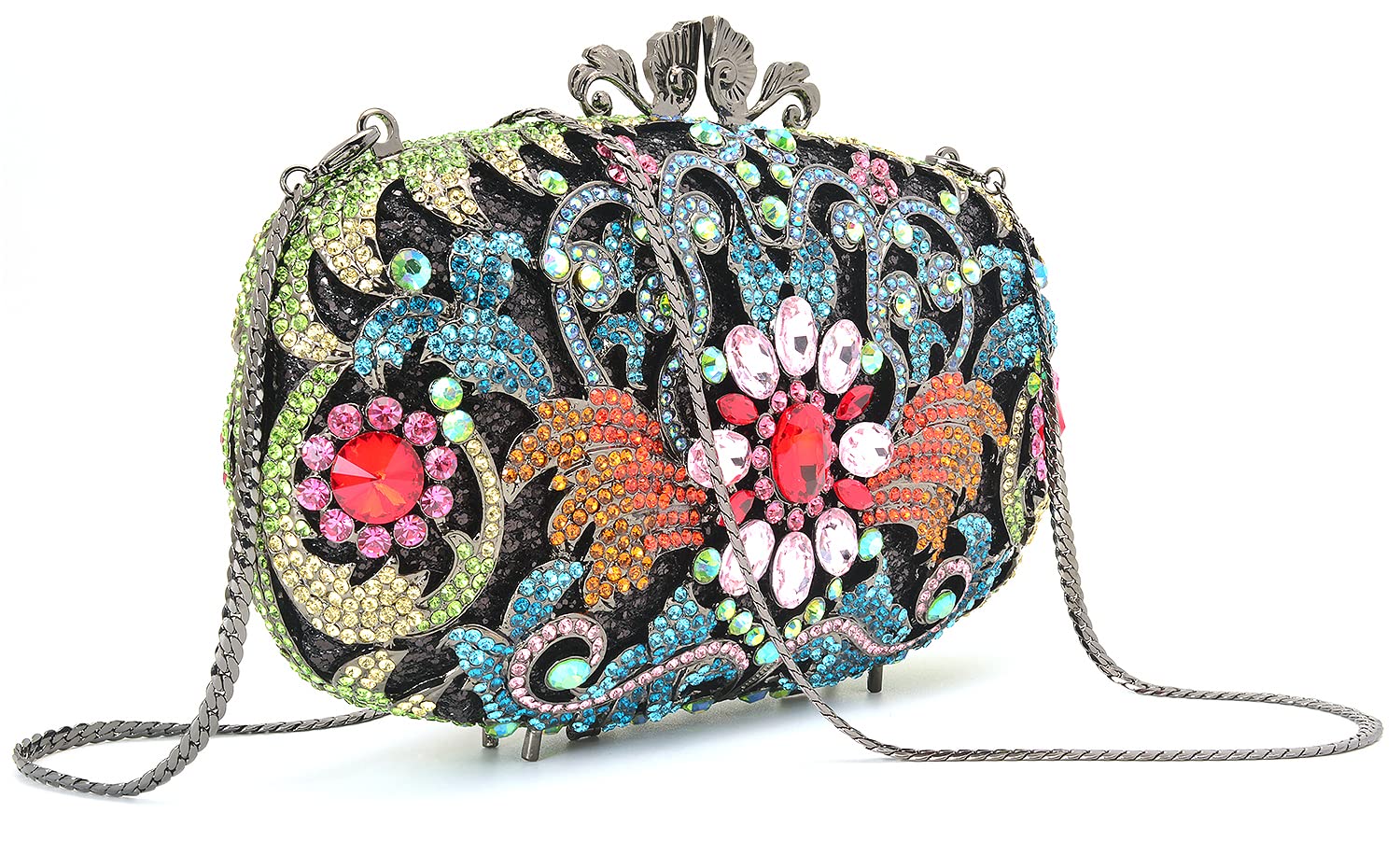 Elegant Rhinestone Evening Clutch Bag for Women - Luxury Crystal Party Purse for Wedding, Prom & Special Occasions | Perfect for Bridal Accessories, Gala Events & Formal Dinners